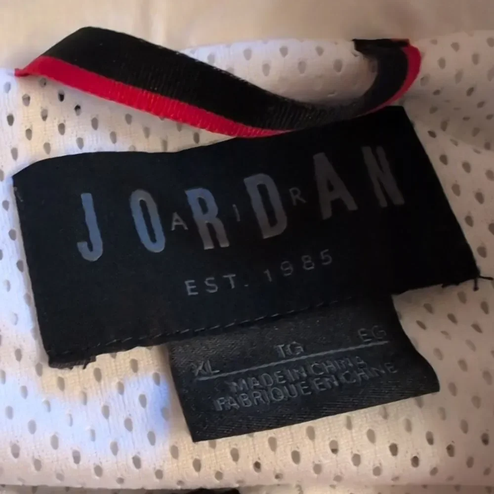 Air Jordan AQ2683 100 DIAMOND TRACK JACKET RED WHITE BLACK Full Zip XL